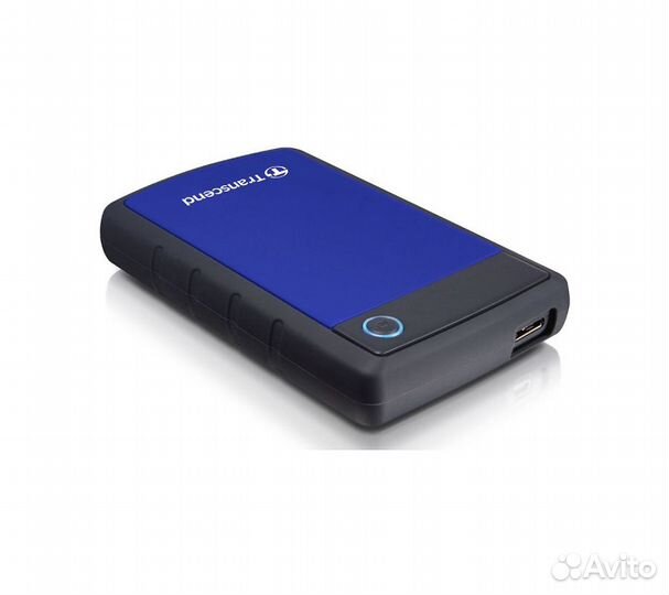 Внешний HDD Transcend StoreJet 4Tb, синий (TS4TSJ2