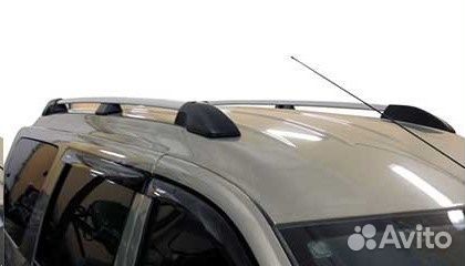 Багажник-рейлинги LADA Largus серебристый