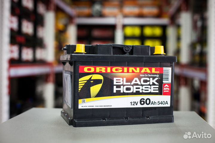 Аккумулятор Black Horse 60Ah