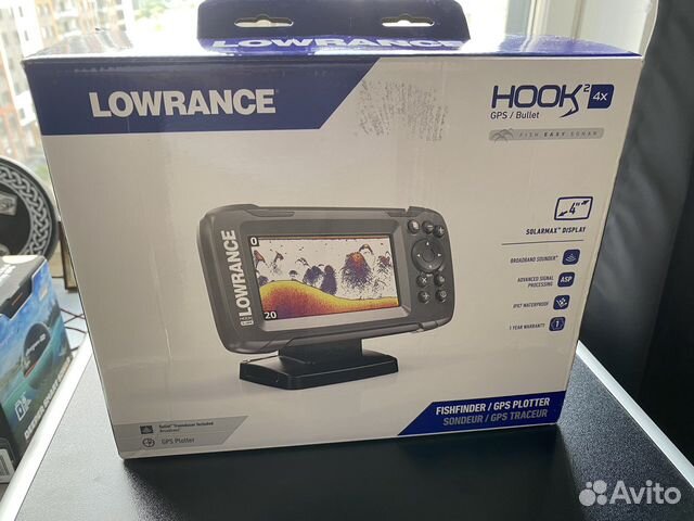 Эхолот Lowrance hook2-4x с датчиком Bullet купить в Санкт-Петербурге ...