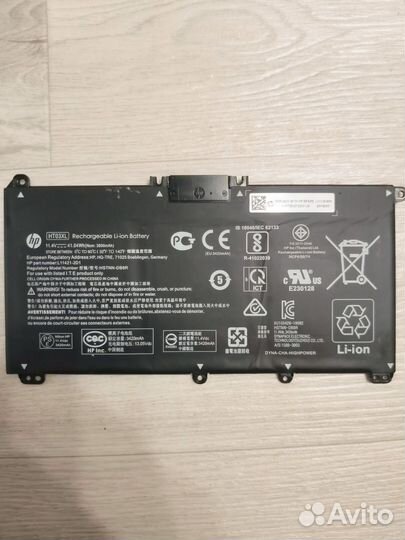 Разбор HP Laptop 15-db0104ur