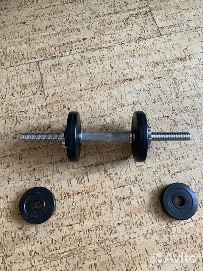 Гантель разборная