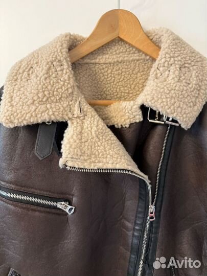 Дубленка искусственная женская