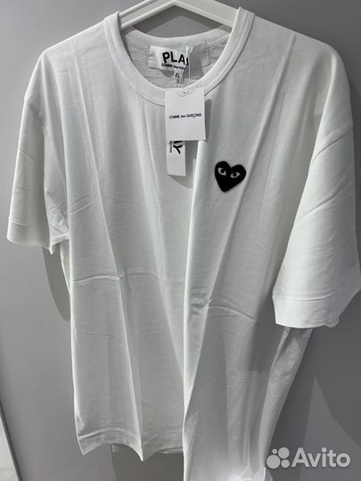 Футболка Comme Des Garcons Play black heart