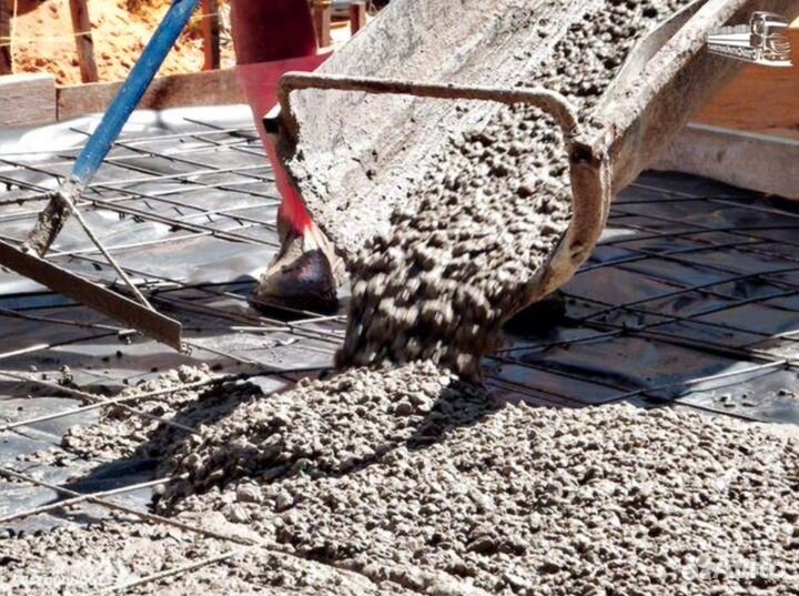 Бетон подача лентой