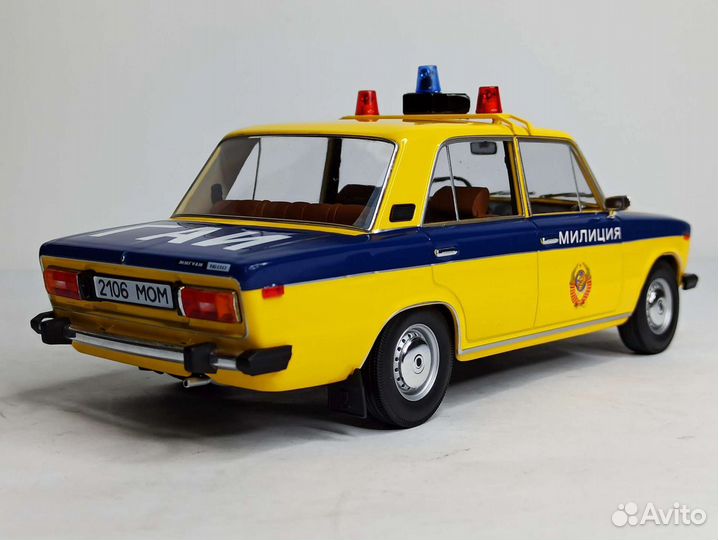 Ваз 2106 гаи Милиция СССР 1:18