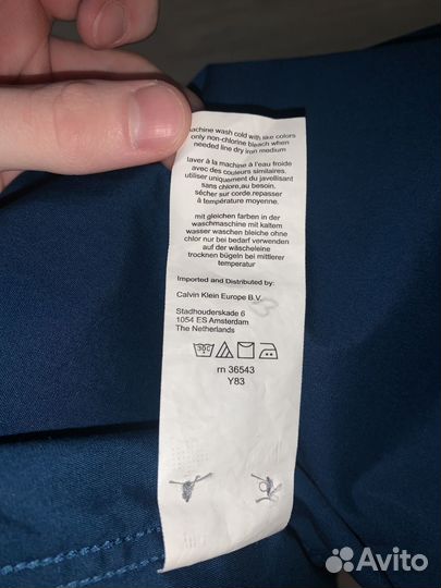 Рубашка Calvin Klein оригинал