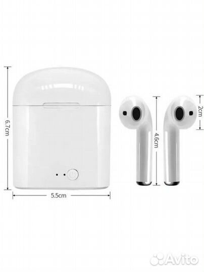 Беспроводные наушники i7s tws