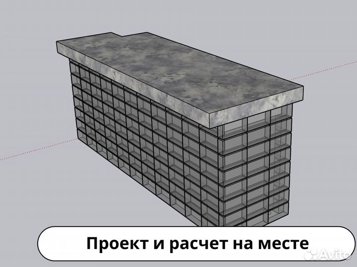 Стеклянные кирпичи. Монтаж