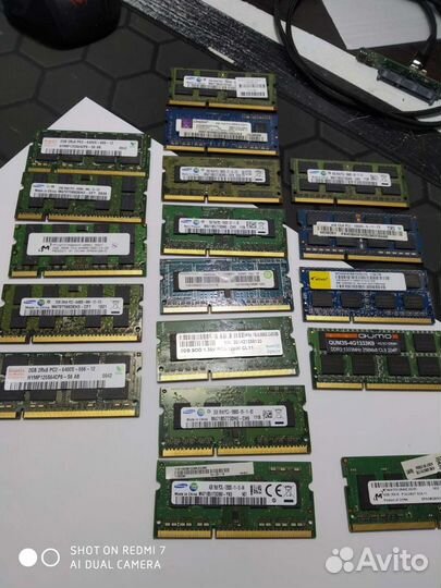 Оперативная память DDR 2/3/4/8 для ноутбука