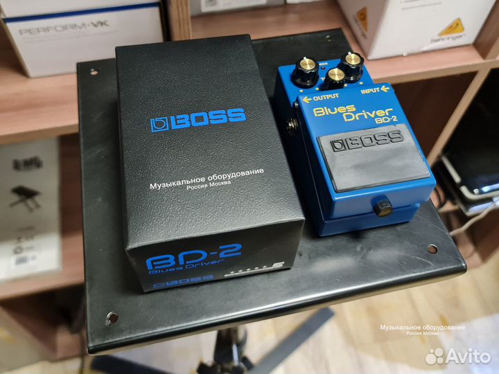 Boss BD-2 гитарная педаль Blues Driver
