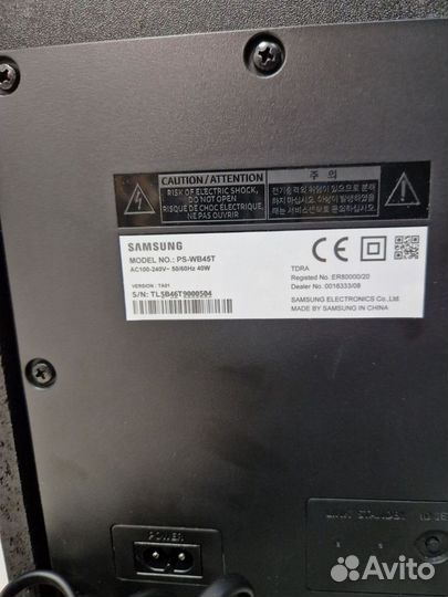 Саундбар samsung hw-b450