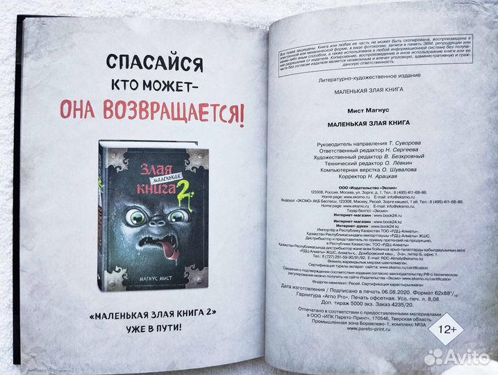 Маленькая злая книга 1 Магнус Мист