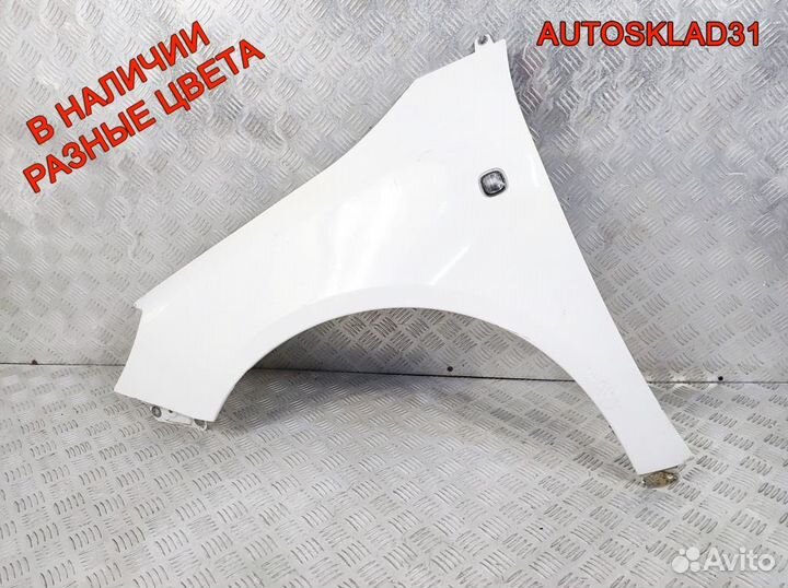 Крыло переднее левое Skoda Fabia 2 5J0821021A