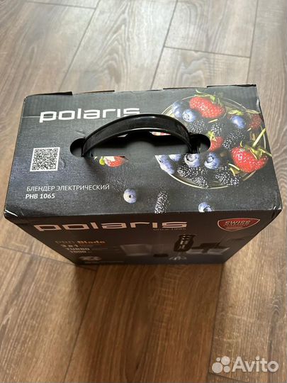 Погружной блендер Polaris PHB 1065 Silver/Black