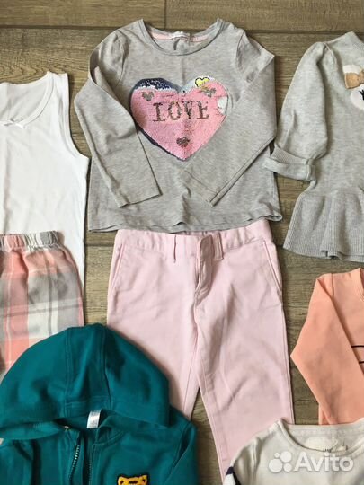 Вещи пакетом на девочку 92 98