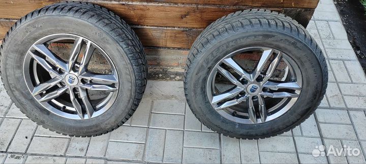 Зимняя резина на дисках r16 (2 шт)