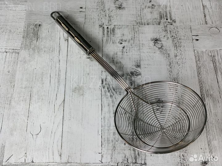 Шумовка для казана, для фритюра и пельменей