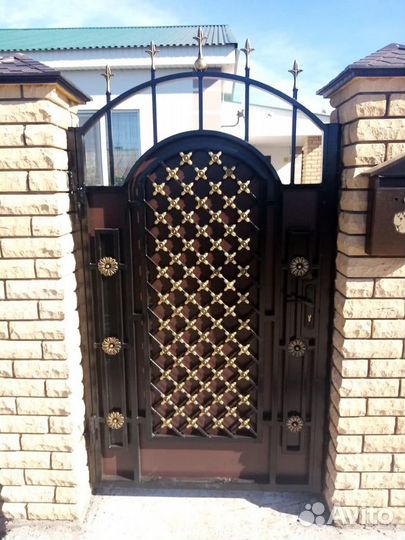 Кованые ворота