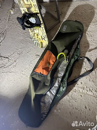 Сноуборд bonza с чехлом 154см на рост 175-180