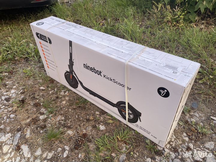 Электросамокат Ninebot Kickscooter F25E. Новый