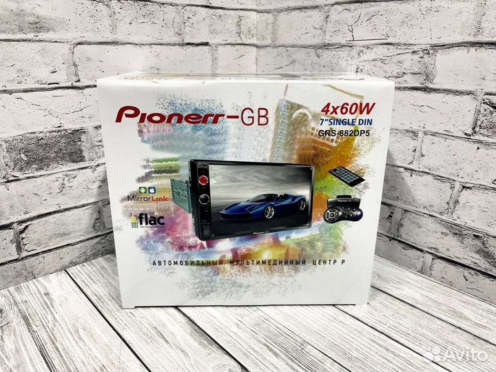 Магнитола 1 din с экраном