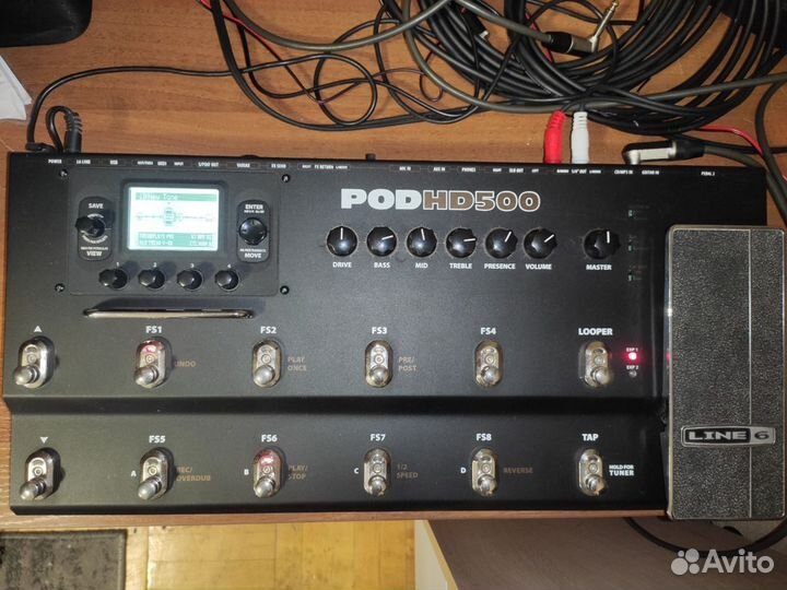 Гитарный процессор line 6 POD HD 500