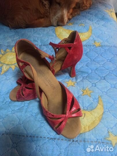 Бальные босоножки