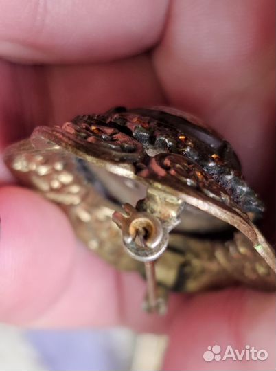 Винтажная брошь