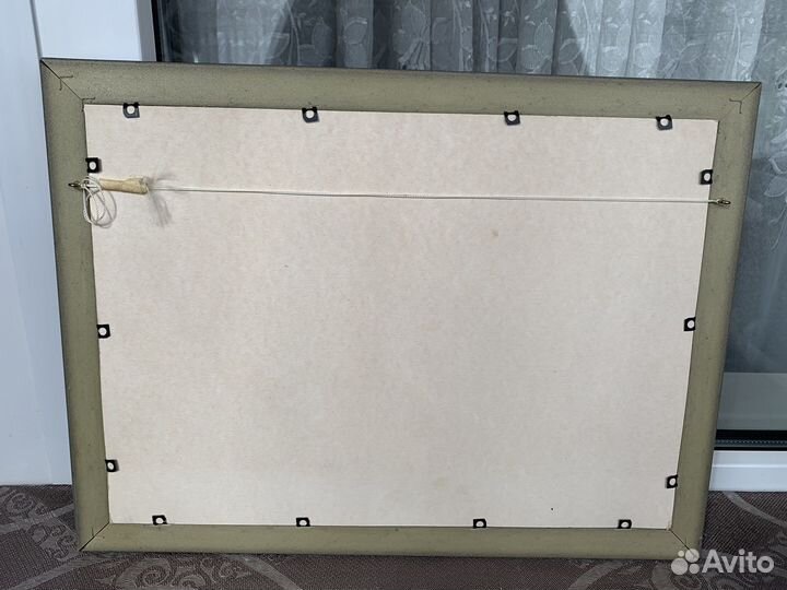 Картина вышитая крестиком ручная работа