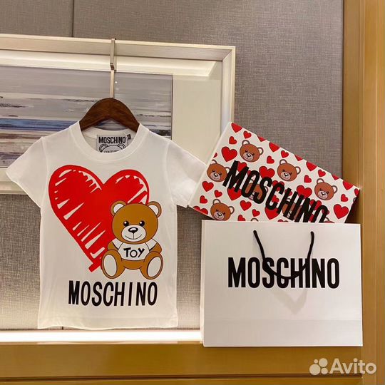 Футболка для девочки Moschino 110-140