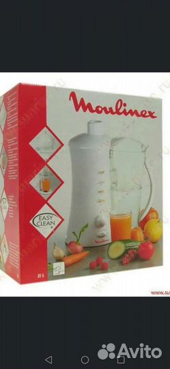 Соковыжималка moulinex