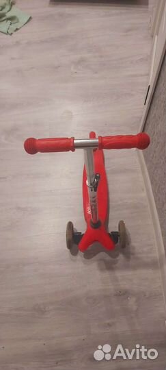Самокат детский трехколесный бу