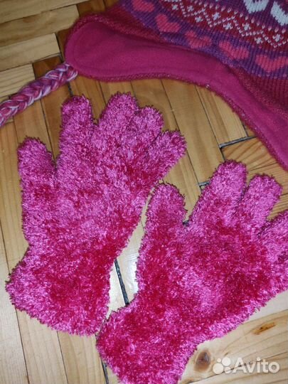 Шапка для девочки 50 - 52 размер