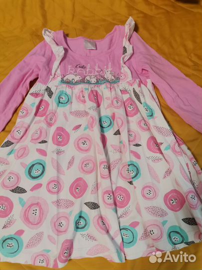 Одежда для девочки 104. Пакетом