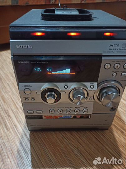 Музыкальный центр Aiwa cx-nr72v голова