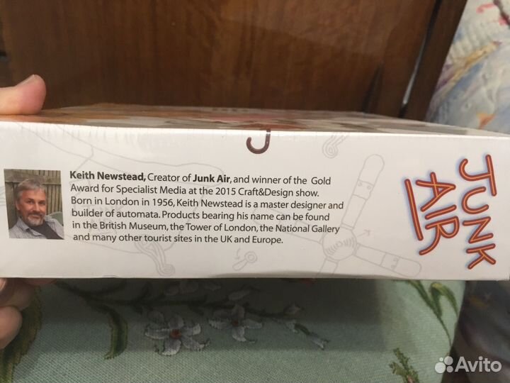 Набор для постройки модели аэроплана (дерево)