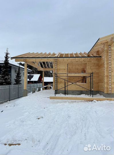 Дом из клееного бруса