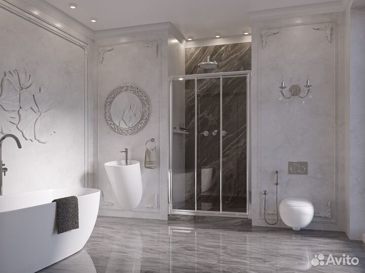 Дверь в нишу Ambassador Forsa 17021101NX (1000x19