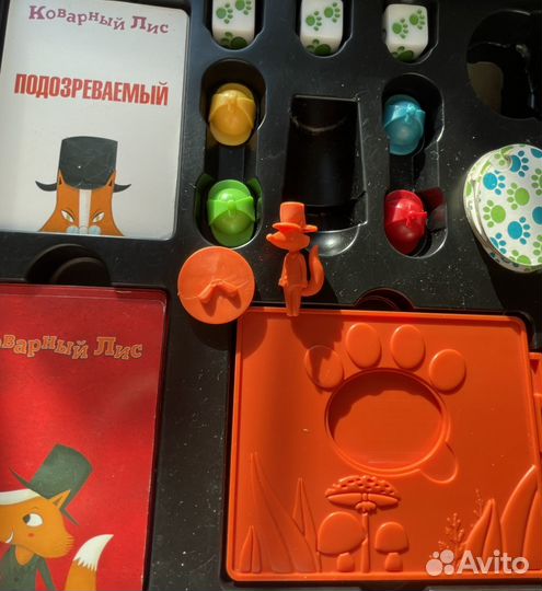 Детская настольная игра «Коварный лис»