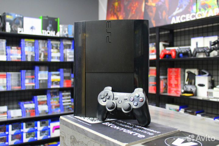PlayStation 3 SuperSlim 500gb +Гарантия