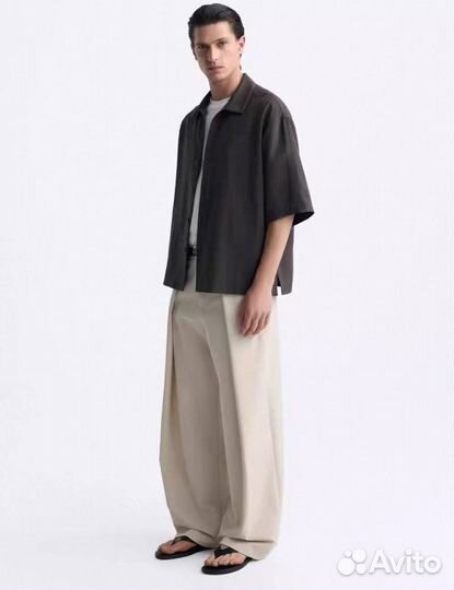 Широкие брюки Old Money оверсайз классические