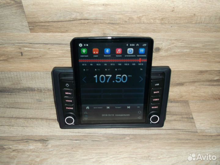 Магнитола УАЗ Патриот Android Tesla