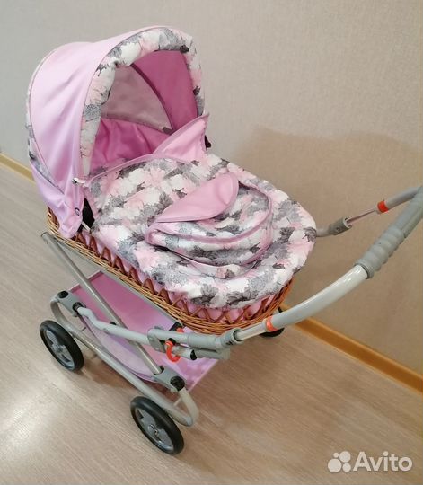 Кукла бэби Борн + одежда, коляска, переноска