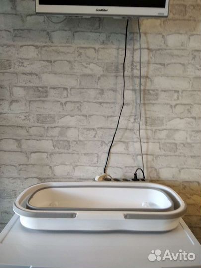 Ведро складное силиконовое