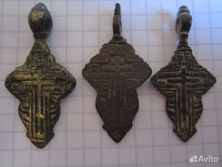 Старинные нательные крестики 2