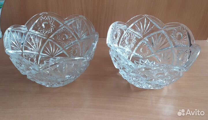 Хрустальная конфетница