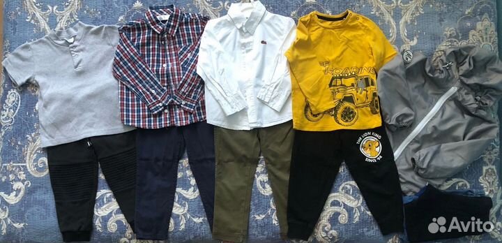 Вещи пакетом на мальчика 92-98