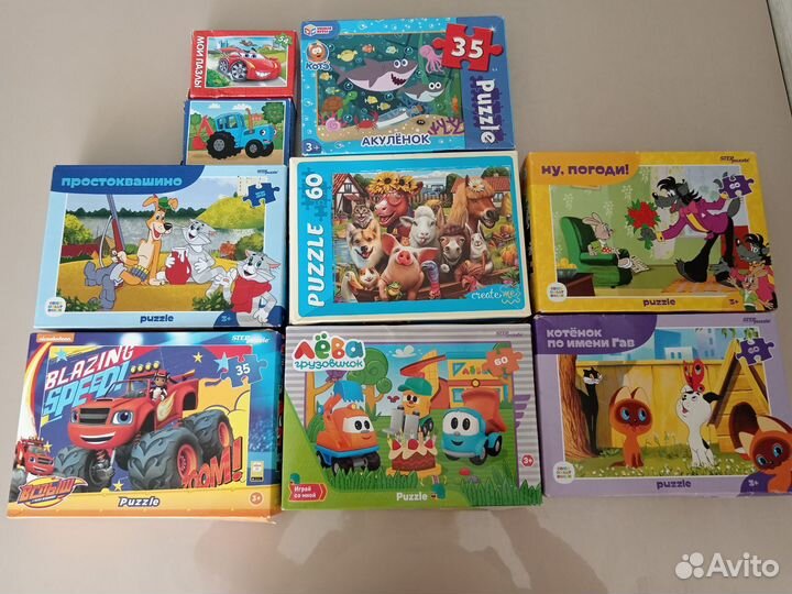 Пазлы детские