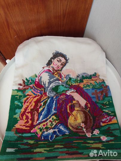 Вышивка крестом ретро